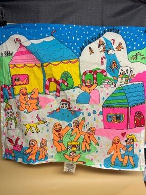 Gingerbread Party
GIFT WRAPPING 100% organic cotton, a 50cm x 50cm Knot Wrap